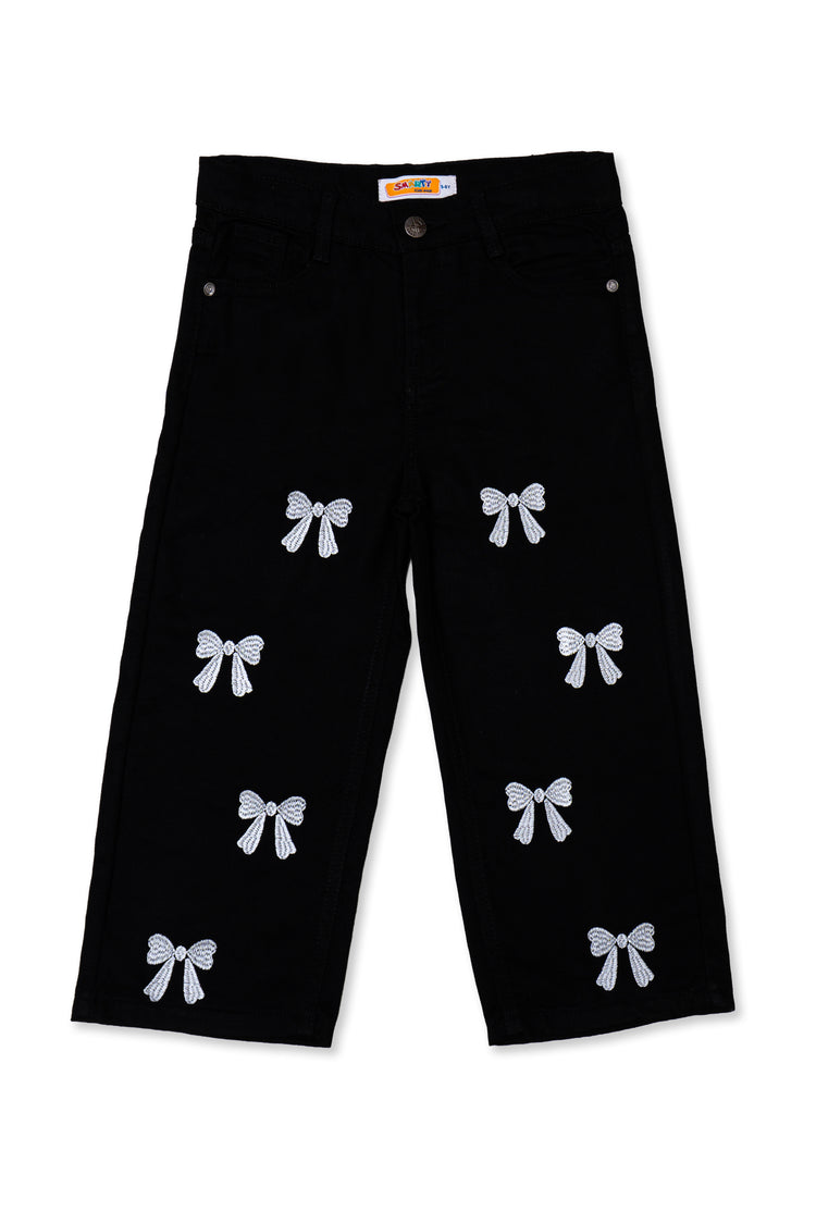 Girls Baggy jeans Black