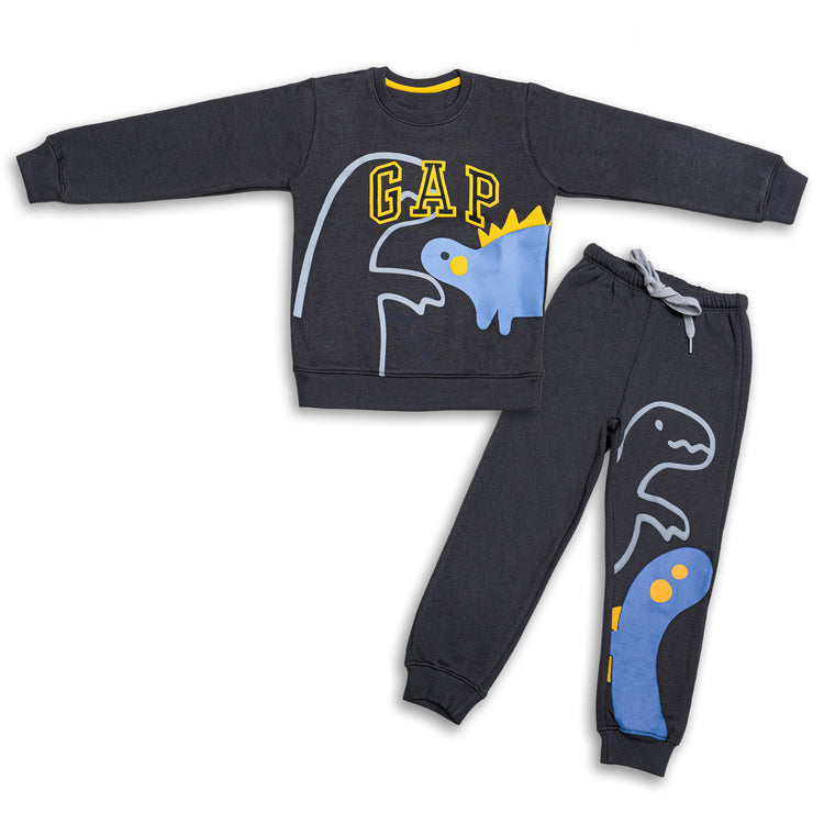 Boys Dinosaur Print Track-suit