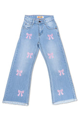 Girls Bell Bottom LT Blue