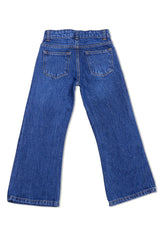 Girls Wide Leg Denim Jeans