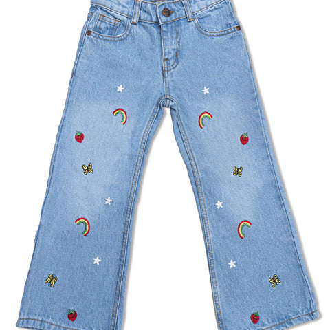 Girls Bell Bottom Pant
