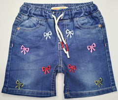 Girls short elasticated W belt