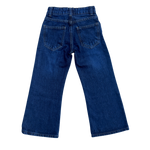 Girls Blue Embroidered Denim Jeans