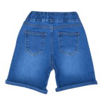 Boys Blue Denim Drawstring Shorts