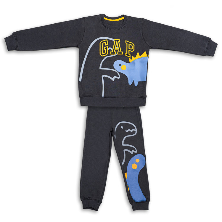 Boys Dinosaur Print Track-suit