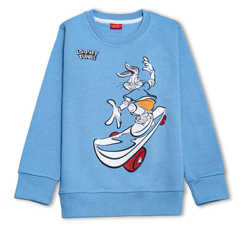 Boys Fleece Sweatshirt sky blue