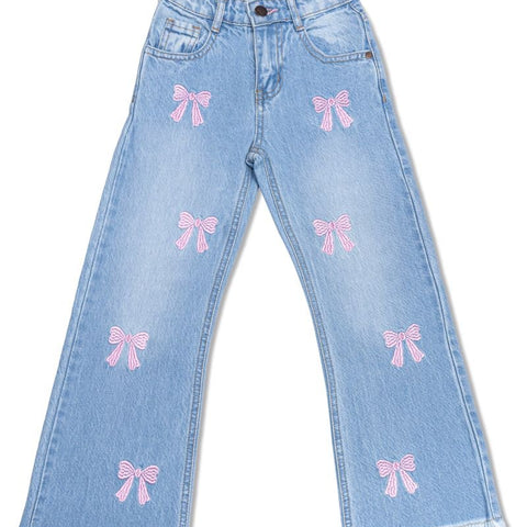 Girls Bell Bottom LT Blue