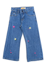 Girls light blue denim