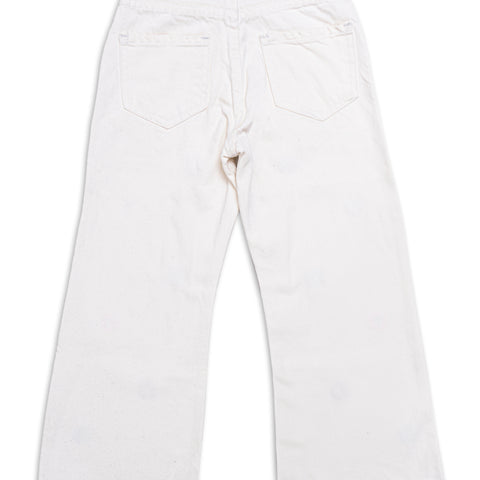 Girls Bell Bottom Embroidered Pant
