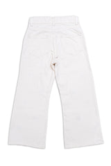 Girls Bell Bottom Embroidered Pant