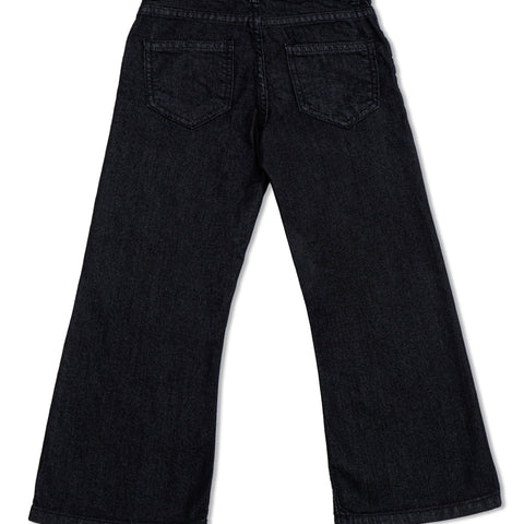 Wide-Leg Jeans for Girls sporting Star