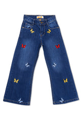 Blue Denim Jeans For Girls