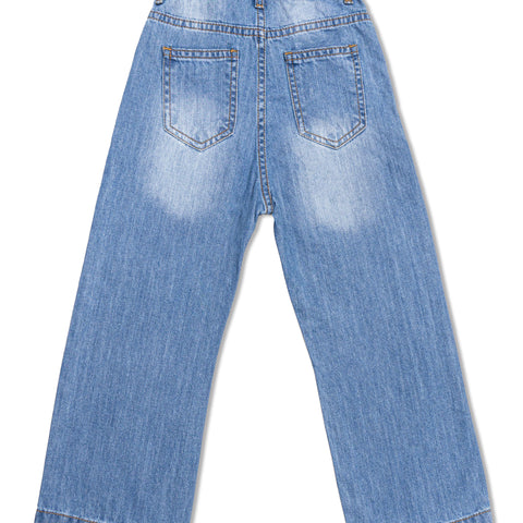 Light blue denim jeans