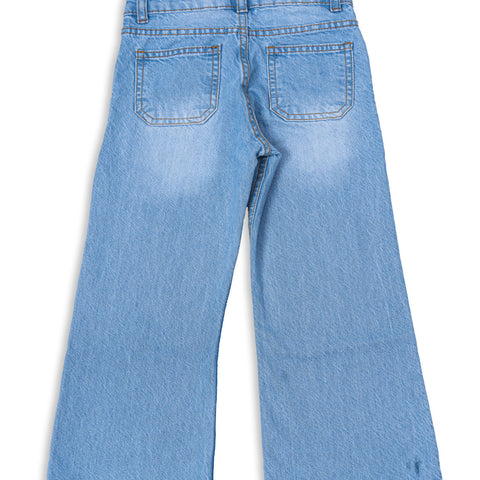 Girls Bell Bottom Jeans