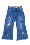 Girls Bell Bottom Jeans