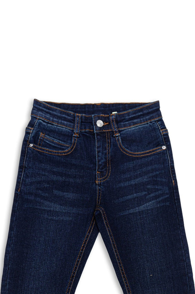 Boys Dark blue denim Pant