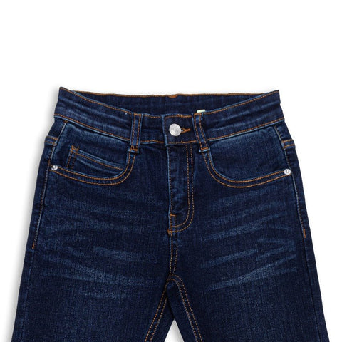 Boys Dark blue denim Pant