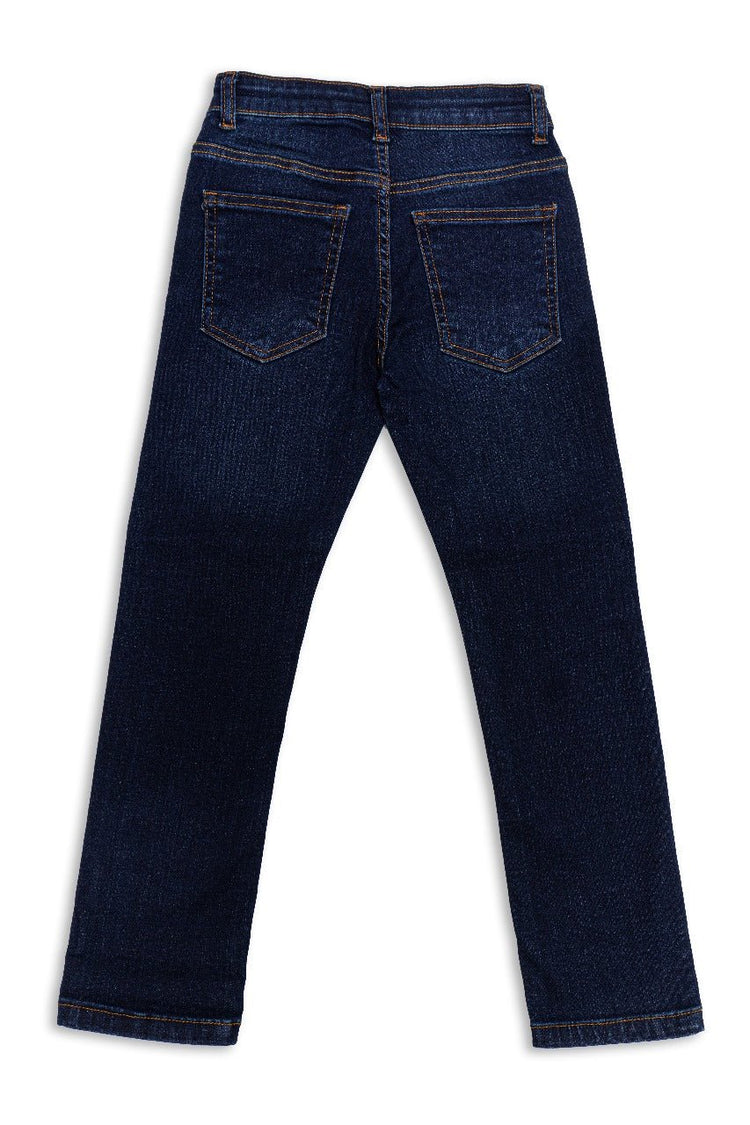 Boys Dark blue denim Pant