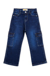 Boys Baggy Cargo Jeans