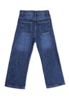 Girls Flowered beggy Jeans