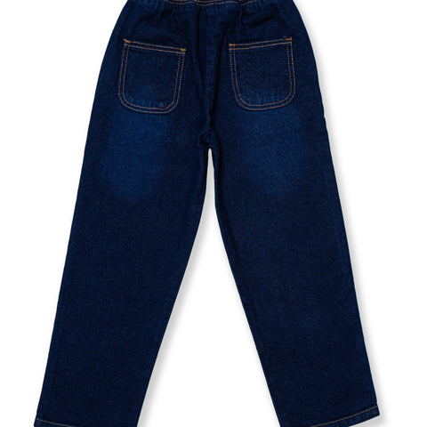 Girls loose fit Pant With elasticated belt