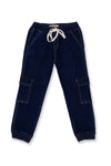 Boy's cargo denim jogger