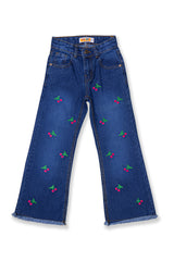 Wide leg Blue Denim Jeans