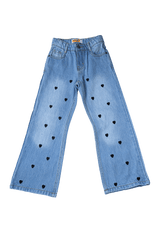 Girls Bell Bottom Jeans