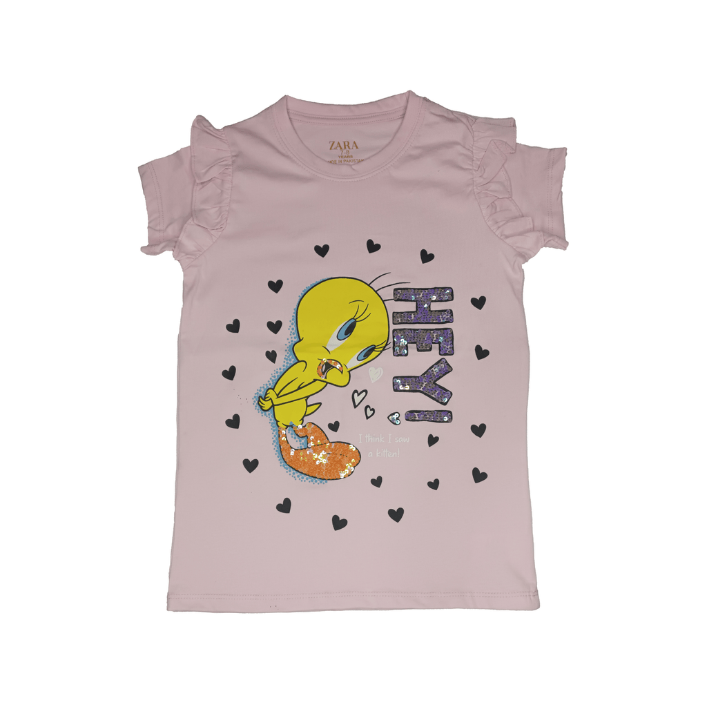 HEY Tee Shirt baby pink