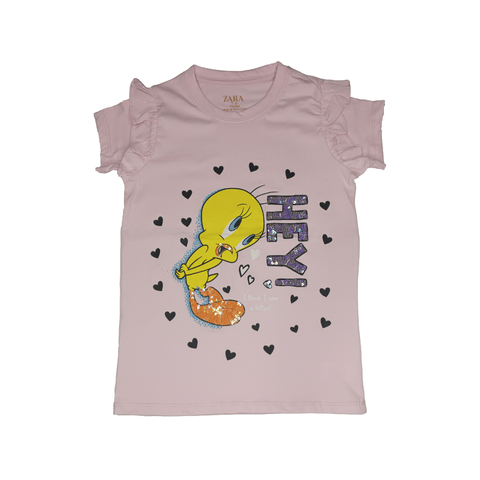 HEY Tee Shirt baby pink