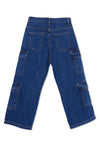 Boy's cargo-beggy style denim jeans