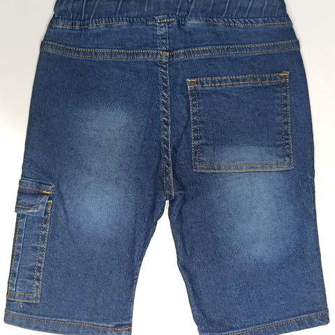 Boys denim fashion pkt short