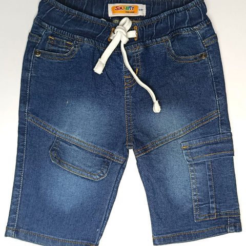 Boys denim fashion pkt short