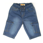 Boys denim cargo short