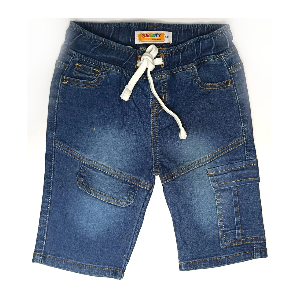 Boys denim fashion pkt short