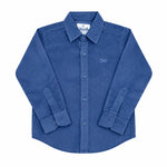 Boys Corduroy Shirt Navy blue
