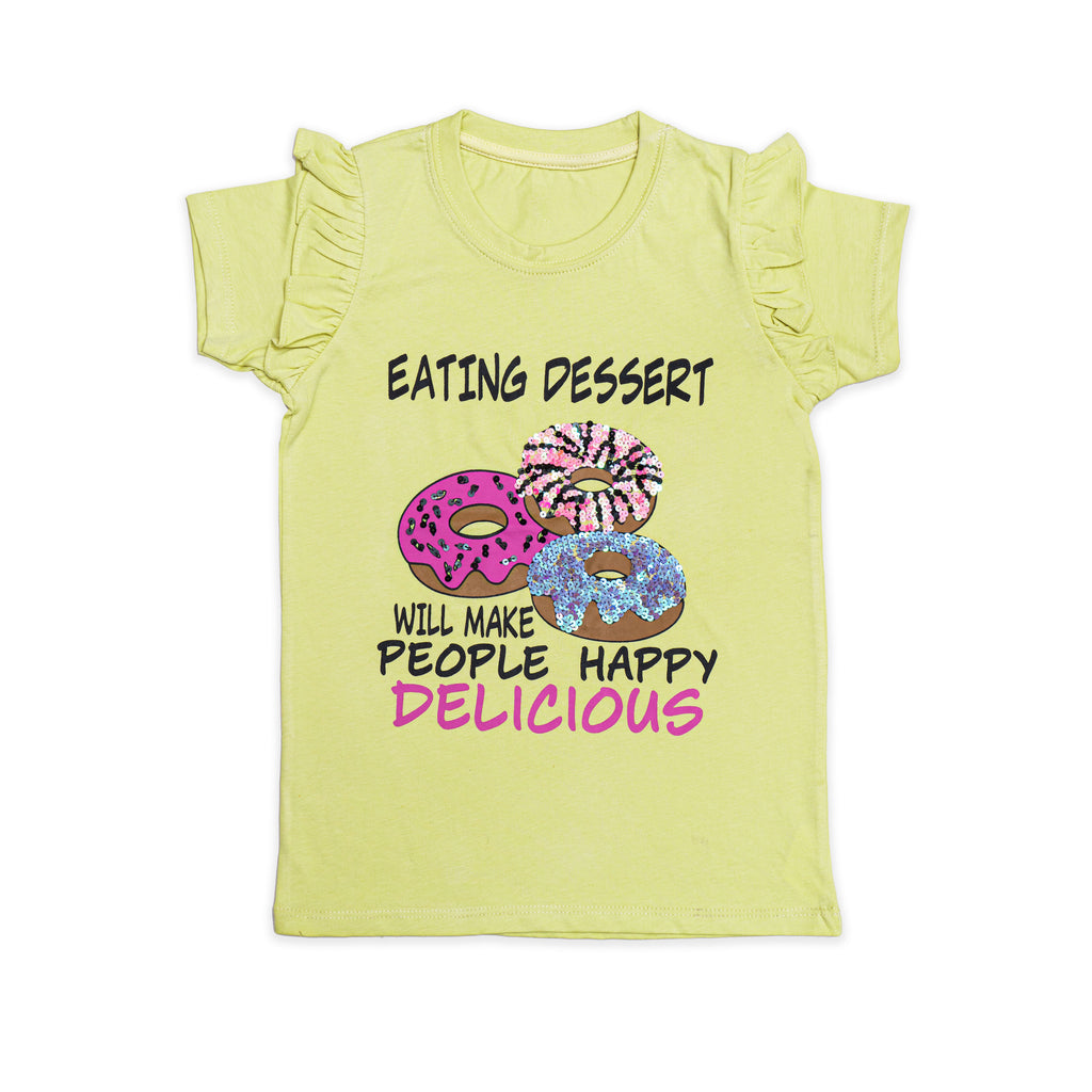 Yellow Tee Shirt for Girls