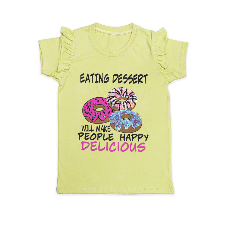 Yellow Tee Shirt for Girls