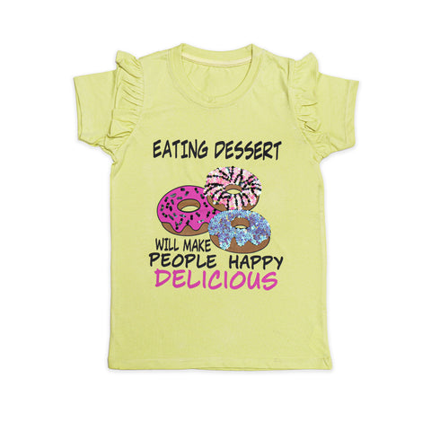 Yellow Tee Shirt for Girls