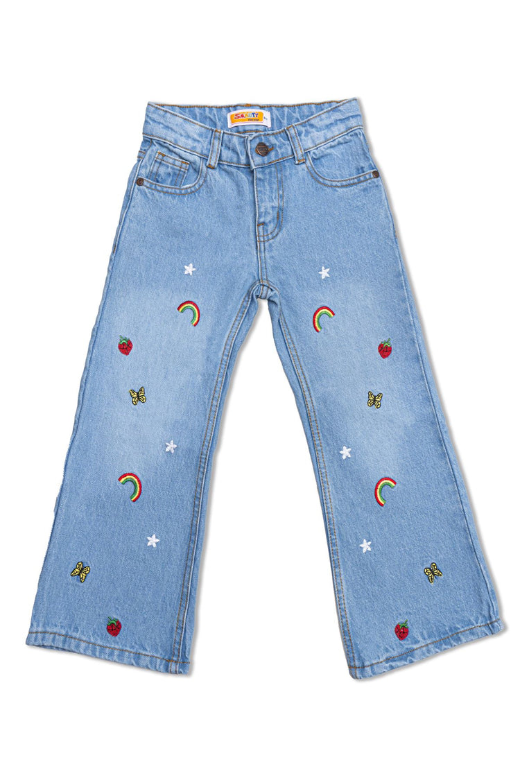 Girls Bell Bottom Pant