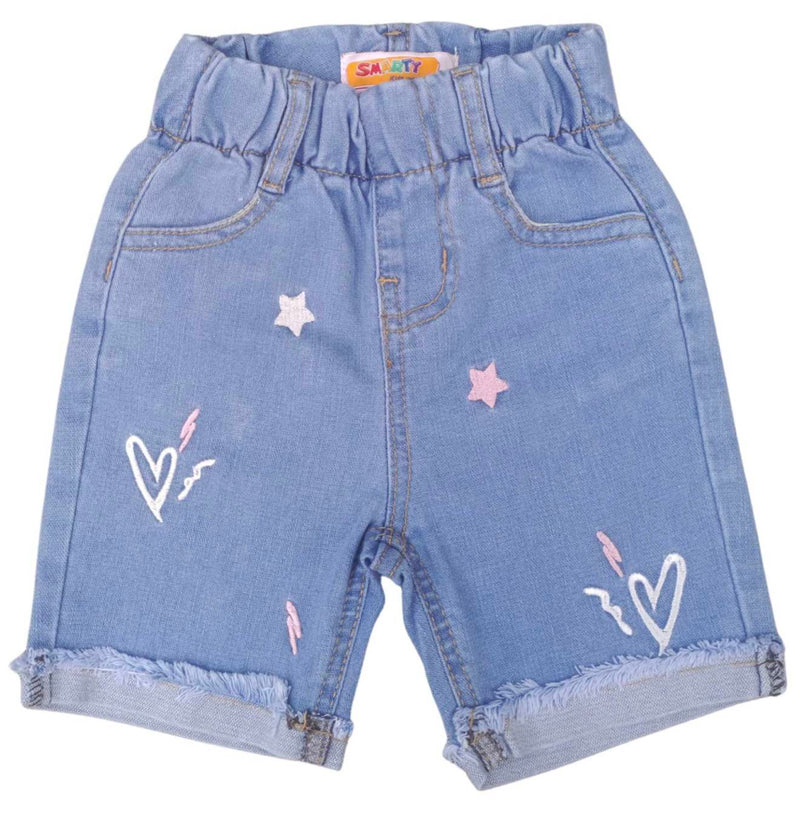Girls denim short