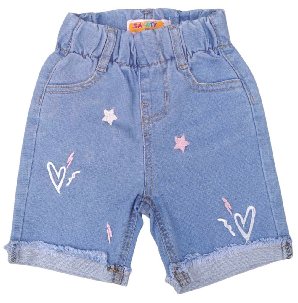 Girls denim short
