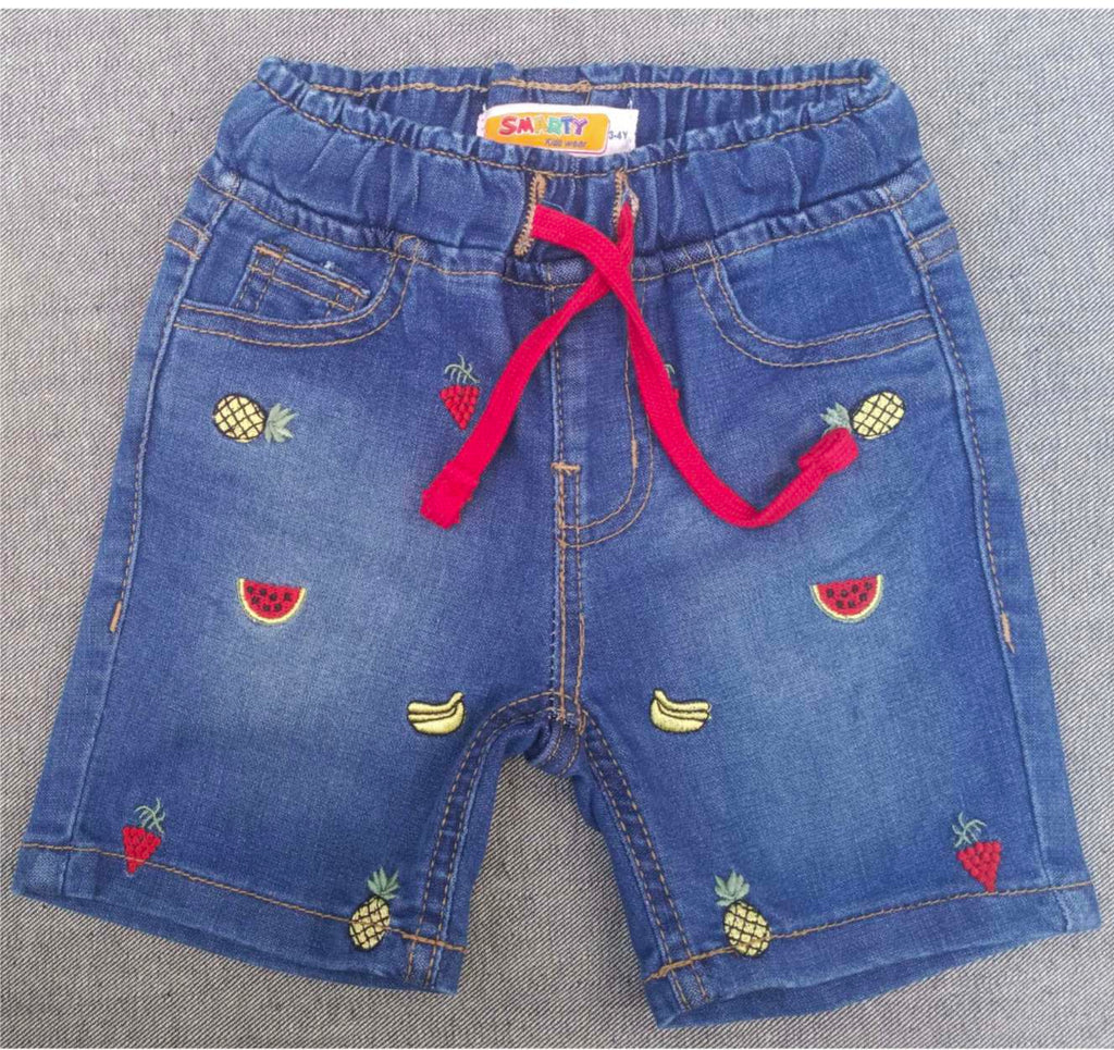 Girls denim short