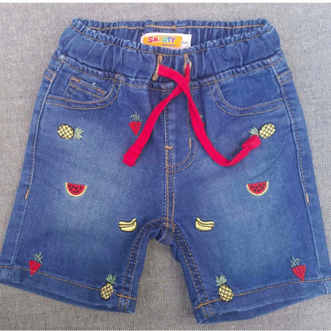 Girls denim short