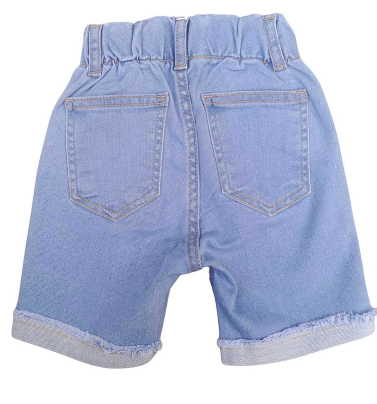 Girls denim short