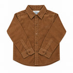 Boys Corduroy Shirt brown color
