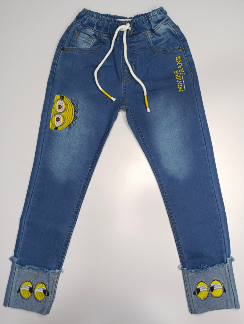 Girls Jegging Pant With elasticated belt