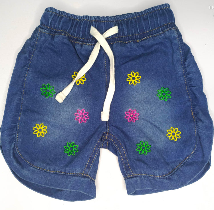 Girls denim short