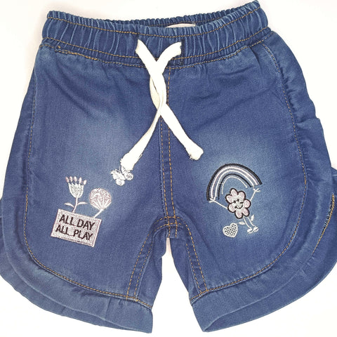 Girls short side frill