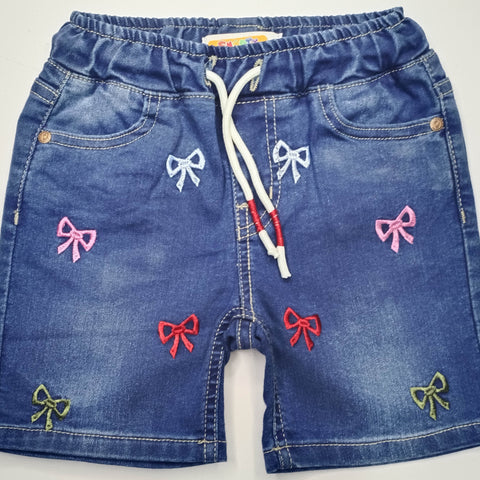Girls short elasticated W belt